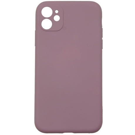 Husa de Protectie, Flippy, pentru Apple iPhone 12 Pro Max, din Silicon Lichid, cu Interior din Microfibra, Mov - vivimall.ro
