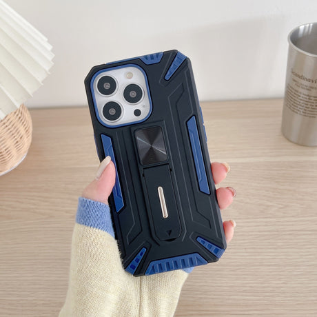 Husa de protectie Flippy pentru Apple iPhone 13 Mini Defender Sergeant Brave cu suport,Albastru - vivimall.ro