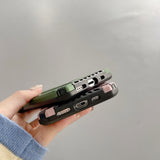 Husa de protectie Flippy pentru Apple iPhone 13 Pro Max Defender Sergeant Brave cu suport,Verde - vivimall.ro