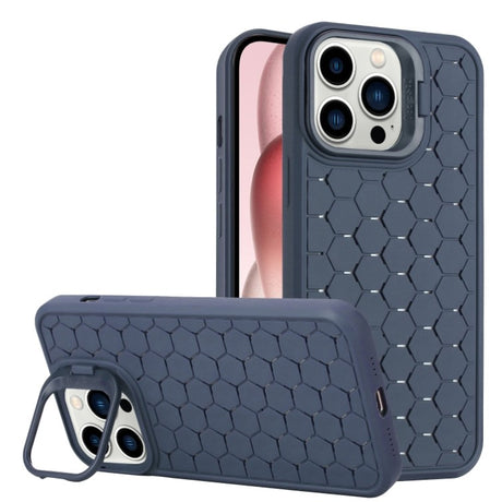 Husa de Protectie TPU, Vivimall, pentru Apple iPhone 15, 3D Cube, cu Inel, Protectie Camera, Antisoc, Antizgariere, Antialunecare, Acoperire Completa, Albastru - vivimall.ro