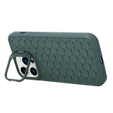 Husa de Protectie TPU, Vivimall, pentru Apple iPhone 15, 3D Cube, cu Inel, Protectie Camera, Antisoc, Antizgariere, Antialunecare, Acoperire Completa, Verde - vivimall.ro