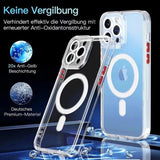 Husa de Protectie, Vivimall, pentru Apple iPhone 16 Pro Max, MagSafe, TPU, Antisoc, Rezistenta la Impact, Protectie Camera, Transparent - vivimall.ro