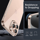 Husă TPU antisoc iPhone 16 Pro Max, vedere spate, protecție cameră foto înălțată