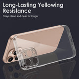 Husă iPhone 16 Pro Max montată pe telefon, vedere față completă, design minimalist