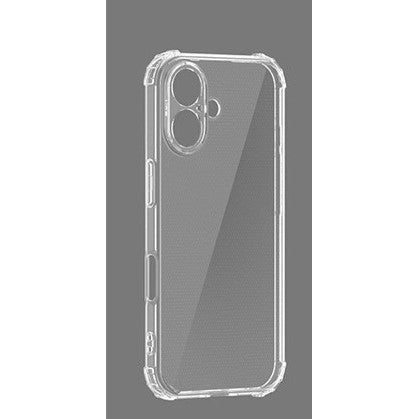 Husa de Protectie, Vivimall, pentru Apple iPhone 16, TPU Protect Plus, cu Dust Plug, Transparent - vivimall.ro