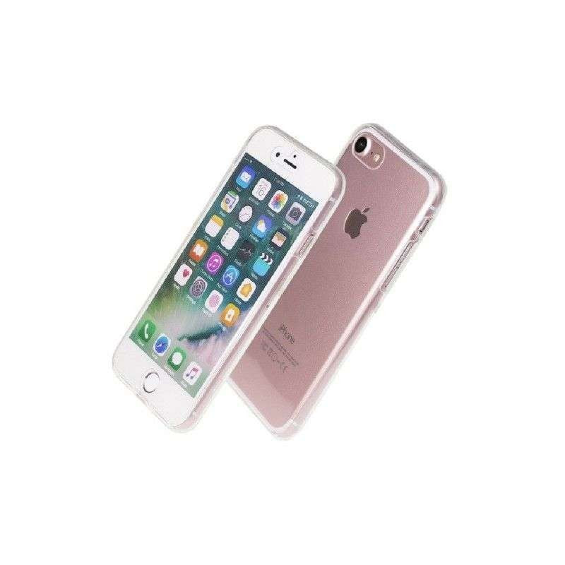 Husa de protectie Flippy® pentru Apple iPhone 8 Full Tpu 360 V2 Transparent - vivimall.ro