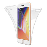 Husa de protectie Flippy® pentru Apple iPhone X Full Tpu 360 V2 Transparent - vivimall.ro