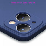 Husa de Protectie, Vivimall, pentru Honor 70, Liquid Silicone, cu Microfibra pe Interior, Protectie Antisoc, Compatibil Incarcare Wireless, Albastru - vivimall.ro