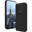 Husa de Protectie, Vivimall, pentru Honor Magic 5 Pro, Liquid Silicone, cu Microfibra pe Interior, Protectie Antisoc, Compatibil Incarcare Wireless, Negru - vivimall.ro