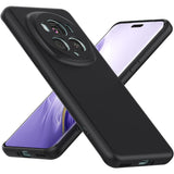 Husa de Protectie, Vivimall, pentru Honor Magic 6 Pro, Liquid Silicone, cu Microfibra pe Interior, Protectie Antisoc, Compatibil Incarcare Wireless, Negru - vivimall.ro