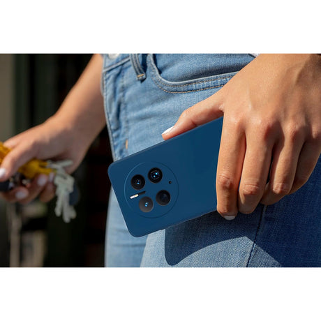 Husa de Protectie, Vivimall, pentru Huawei Mate 60 Pro, Liquid Silicone, cu Microfibra pe Interior, Protectie Antisoc, Compatibil Incarcare Wireless, Albastru - vivimall.ro