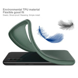 Husa de Protectie, Flippy, pentru Huawei P40 Lite E, din TPU Mat, Flexibila, Albastru Inchis - vivimall.ro