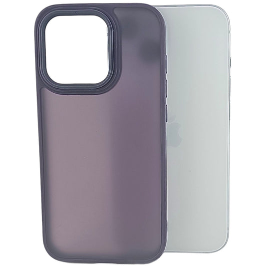 Husa de Protectie, Vivimall, pentru iPhone 15 Pro Max, Satin Matte, din PC, Mov - vivimall.ro