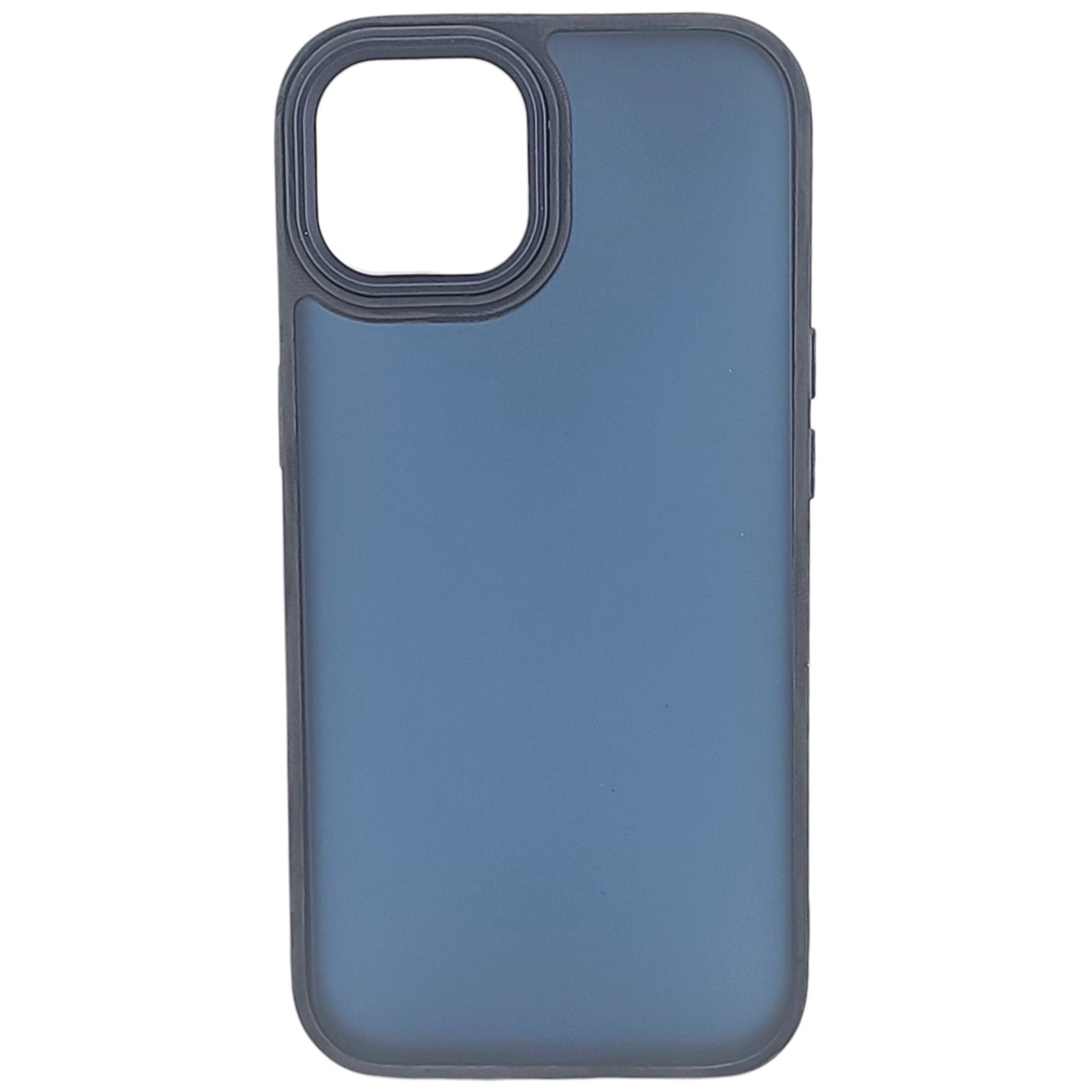 Husa de Protectie, Vivimall, pentru iPhone 15 Pro, Satin Matte, din PC, Albastru - vivimall.ro