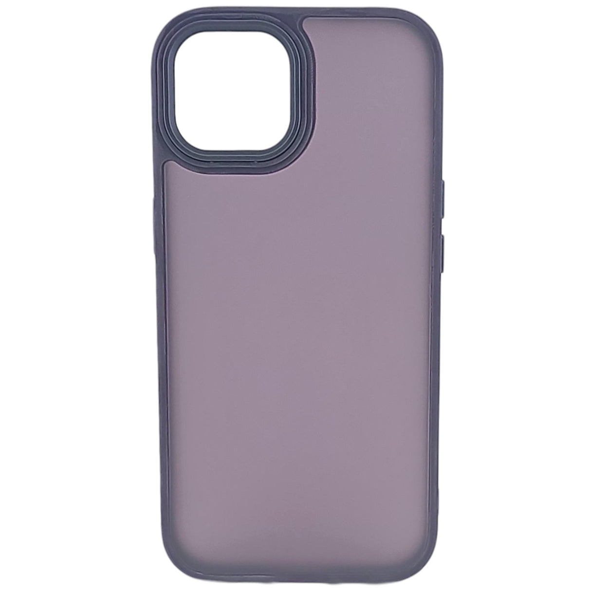 Husa de Protectie, Vivimall, pentru iPhone 15 Pro, Satin Matte, din PC, Mov - vivimall.ro