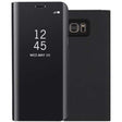 Husa de Protectie, Vivimall, pentru Samsung Galaxy A40, Capac Oglinda, din Plastic, Negru - vivimall.ro