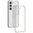 Husa de Protectie, Vivimall, pentru Samsung Galaxy A55, TPU Protect Plus, cu Dust Plug, Transparent - vivimall.ro
