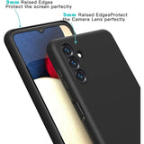 Husă neagră Samsung Galaxy S23 FE, compatibilitate incarcare wireless demonstrată lateral