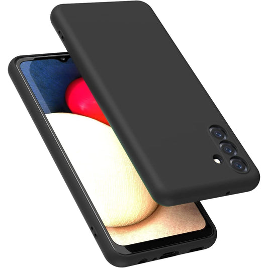 Husa de Protectie, Vivimall, pentru Samsung Galaxy S23 FE, Liquid Silicone, cu Microfibra pe Interior, Protectie Antisoc, Compatibil Incarcare Wireless, Negru - vivimall.ro