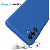 Husă antisoc Samsung Galaxy S24 FE silicon lichid, margini ridicate protecție ecran