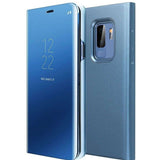 Husa de Protectie, Flippy, pentru Samsung Galaxy S9, Capac Oglinda, din Plastic, Mov - vivimall.ro