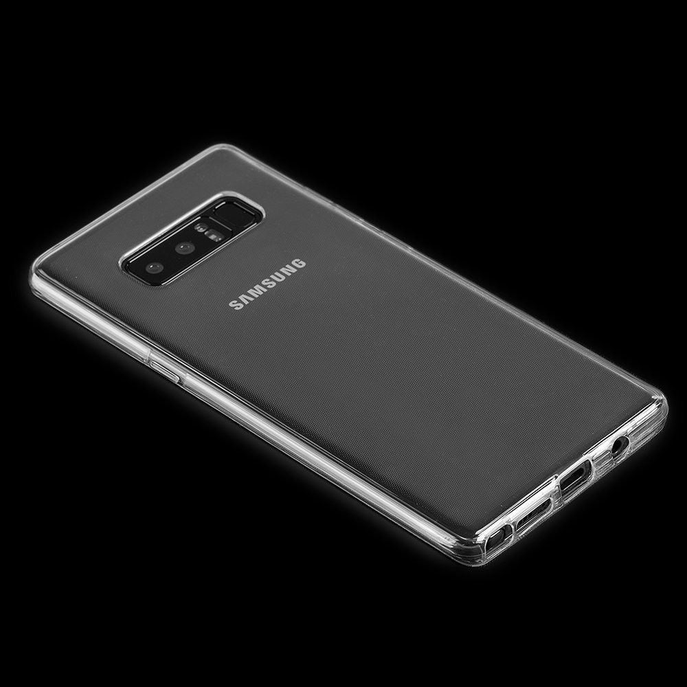 Husa de protectie Flippy® pentru Samsung Note 8 Full Tpu 360 V2 Transparent - vivimall.ro