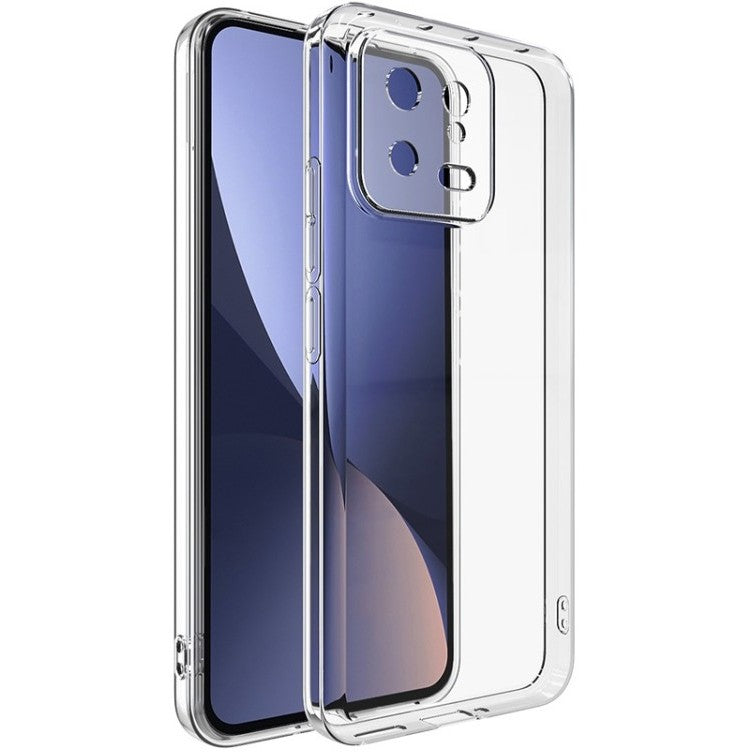 Husa de Protectie, Vivimall, pentru Xiaomi 14, TPU Protect Plus, cu Dust Plug, Transparent - vivimall.ro