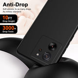 Husă antisoc silicon lichid Xiaomi Redmi 13T, margini ridicate protecție display