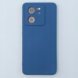 Husa de Protectie, Vivimall, pentru Xiaomi Redmi 13T, Liquid Silicone, cu Microfibra pe Interior, Protectie Antisoc, Compatibil Incarcare Wireless, Albastru - vivimall.ro