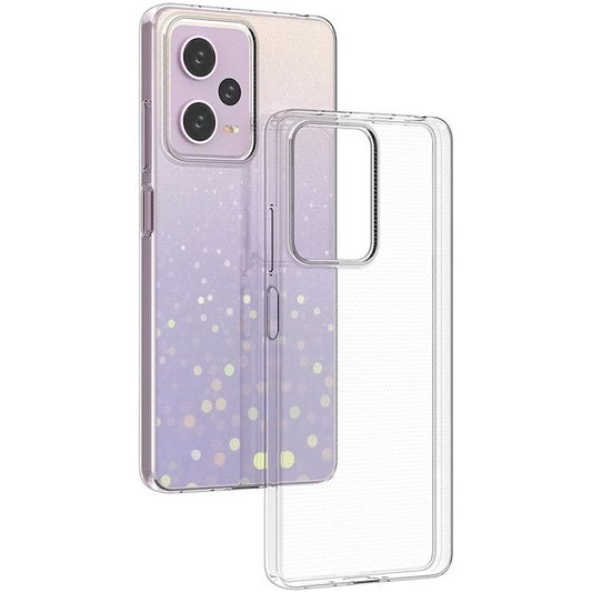 Husa de Protectie, Vivimall, pentru Xiaomi Redmi Note 12 4G, TPU Protect Plus, cu Dust Plug, Transparent - vivimall.ro