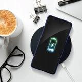 Husă Xiaomi Redmi Note 13 5G albastru, colțuri ranforsate antisoc, vedere laterală și spate