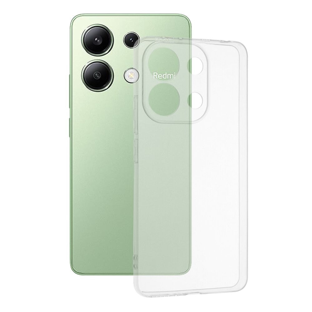 Husa Telefon, Vivimall, Compatibila Xiaomi Redmi Note 13 Pro 5G, Carcasa TPU, Protectie Camere, 1.5 mm, Transparent - vivimall.ro