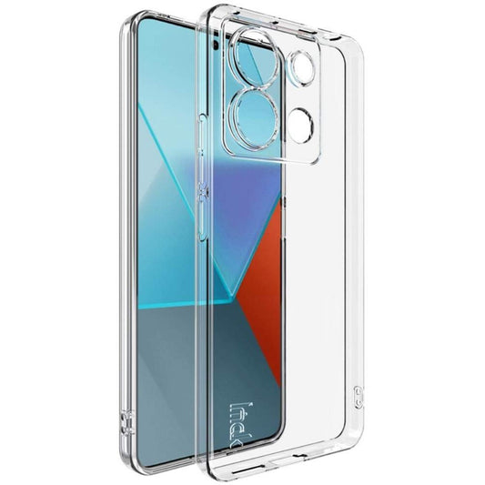 Husa de Protectie, Vivimall, pentru Xiaomi Redmi Note 13, TPU Protect Plus, cu Dust Plug, Transparent - vivimall.ro