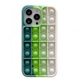 Husa de protectie Flippy Pop It compatibila cu Apple iPhone 13,Model 3,Multicolor - vivimall.ro
