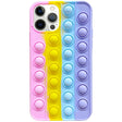 Husa de protectie Vivimall Pop It compatibila cu Apple iPhone 13 Pro Max,Model 8,Multicolor - vivimall.ro