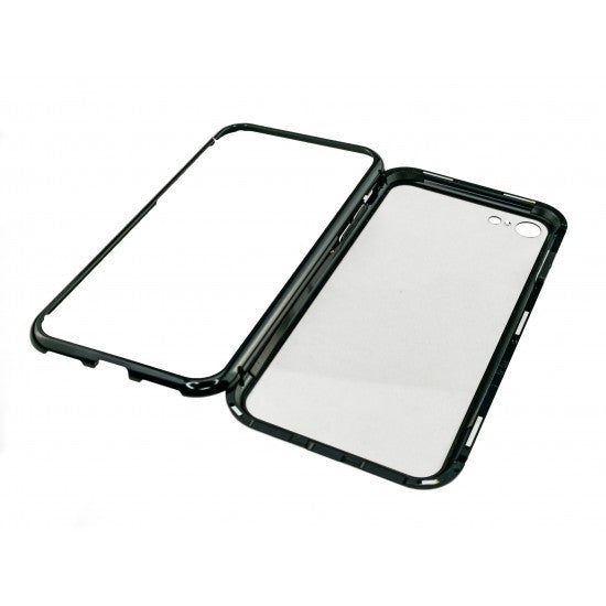Husa de protectie Magnetic 360 pentru Apple iPhone 6/6S, Negru - vivimall.ro