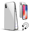 Husa de protectie Magnetic 360 pentru Apple iPhone XR, Argintiu - vivimall.ro