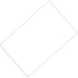 Husa de Protectie Margini Ecran Frontal Tesla, Flipp, Compatibil cu Tesla Model 3/Y, din TPE, Alb - vivimall.ro