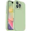 Husa de Protectie Matte TPU, Vivimall, pentru Apple iPhone 16 Pro Max, Protectie Camera, Antisoc, Antizgariere, Antialunecare, Acoperire Completa, Verde - vivimall.ro