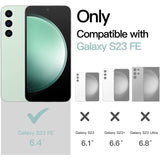 Husă verde Matte TPU pentru Samsung Galaxy S23 FE 5G, imagine de ansamblu, acoperire completă