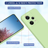 Husa de Protectie Matte TPU, Vivimall, pentru Xiaomi Redmi 12 Pro, Protectie Camera, Antisoc, Antizgariere, Antialunecare, Acoperire Completa, Verde - vivimall.ro