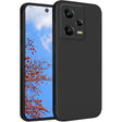 Husa de Protectie Matte TPU, Vivimall, pentru Xiaomi Redmi 12 Pro, Protectie Camera, Antisoc, Antizgariere, Antialunecare, Acoperire Completa, Negru - vivimall.ro