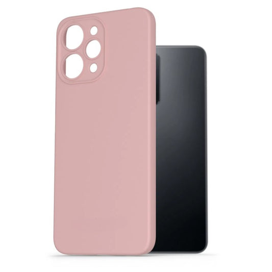 Husa de Protectie Matte TPU, Vivimall, pentru Xiaomi Redmi 12 Pro, Protectie Camera, Antisoc, Antizgariere, Antialunecare, Acoperire Completa, Roz - vivimall.ro