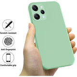 Husa de Protectie Matte TPU, Vivimall, pentru Xiaomi Redmi 12, Protectie Camera, Antisoc, Antizgariere, Antialunecare, Acoperire Completa, Verde - vivimall.ro