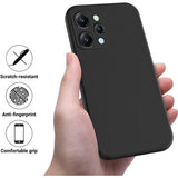 Husa de Protectie Matte TPU, Vivimall, pentru Xiaomi Redmi 12, Protectie Camera, Antisoc, Antizgariere, Antialunecare, Acoperire Completa, Negru - vivimall.ro