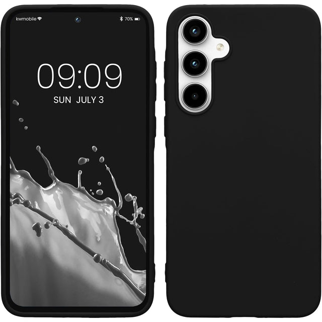 Husa de Protectie Matte TPU, Vivimall, pentru Xiaomi Redmi 13C, Protectie Camera, Antisoc, Antizgariere, Antialunecare, Acoperire Completa, Negru - vivimall.ro