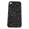 Husă Sparkling Glitter TPU neagră pentru Apple iPhone 7, vedere frontală, model ultra-subțire