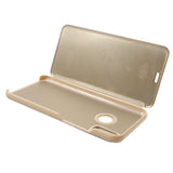 Husa de protectie pentru Huawei P Smart Flip Cover Oglinda Auriu - vivimall.ro
