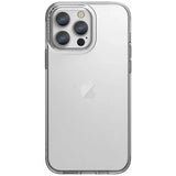Husa de protectie pentru iPhone 14 Plus, cu suport metalic pentru camera, Bracket Series, Flippy, Protectie Antisoc, PC mat, silicon moale pe margini, Transparent - vivimall.ro