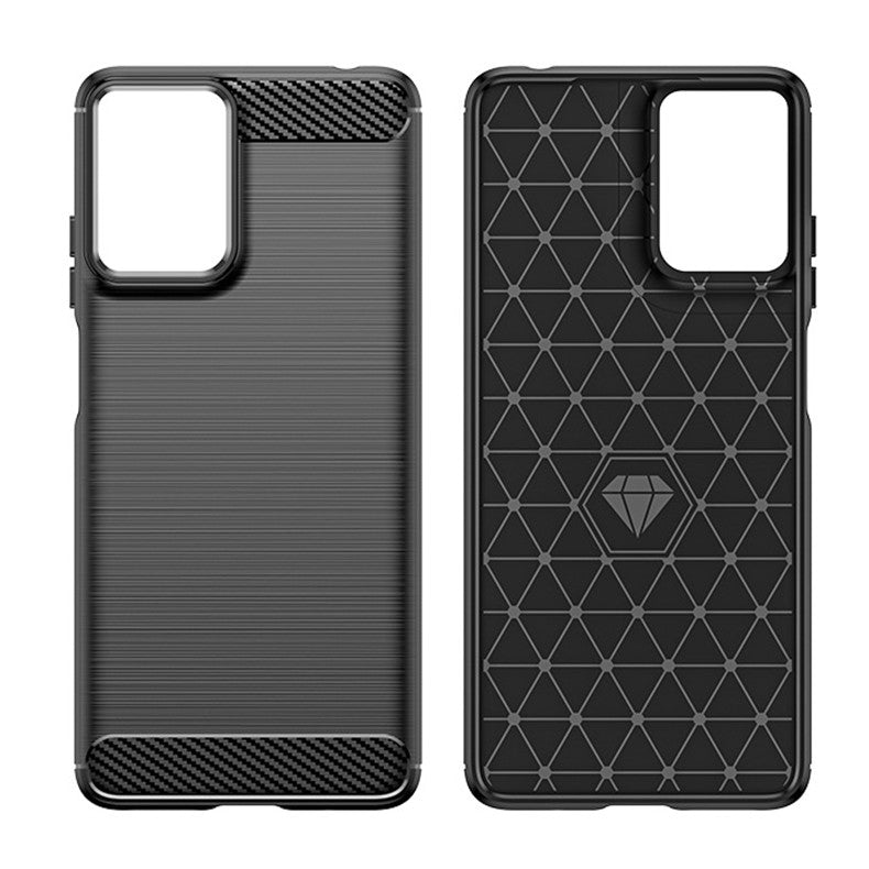 Husă protecție 360° Motorola Moto G04 5G, decupaje butoane și cameră, negru